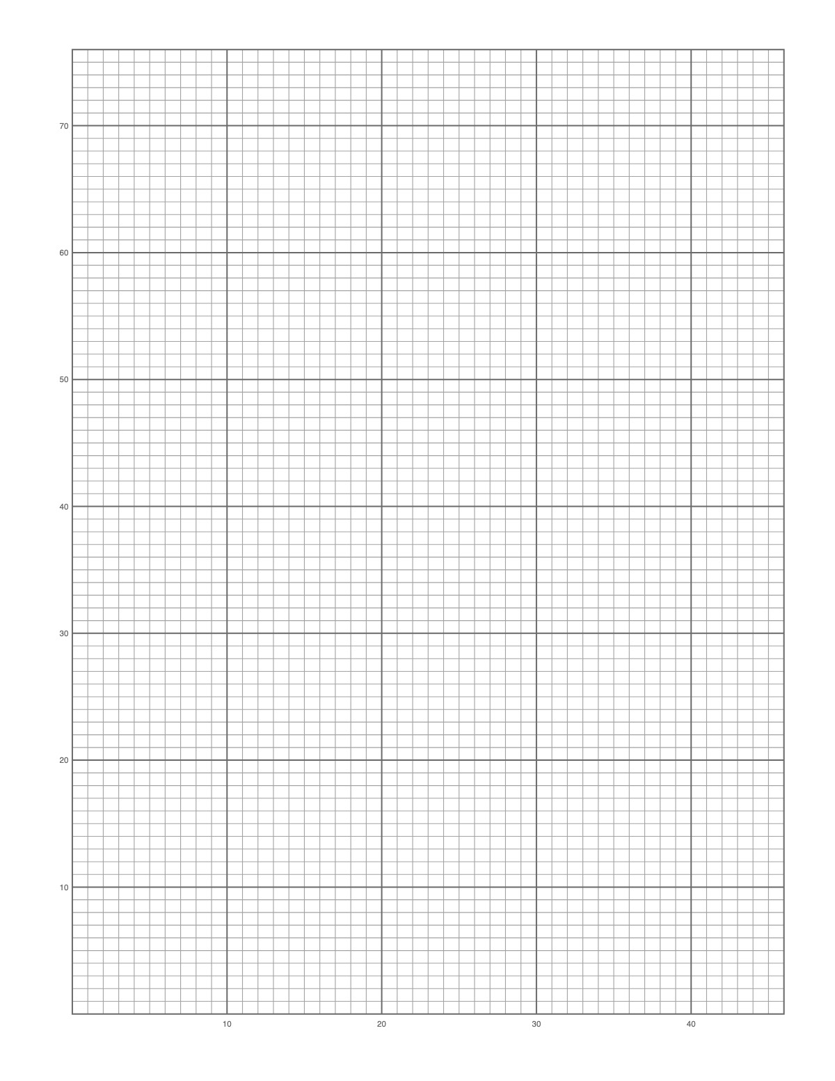 Bead Loom Graph Paper printable preview