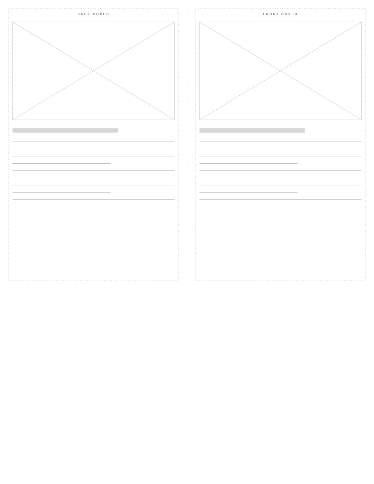 Bi-Fold Brochure Template printable preview