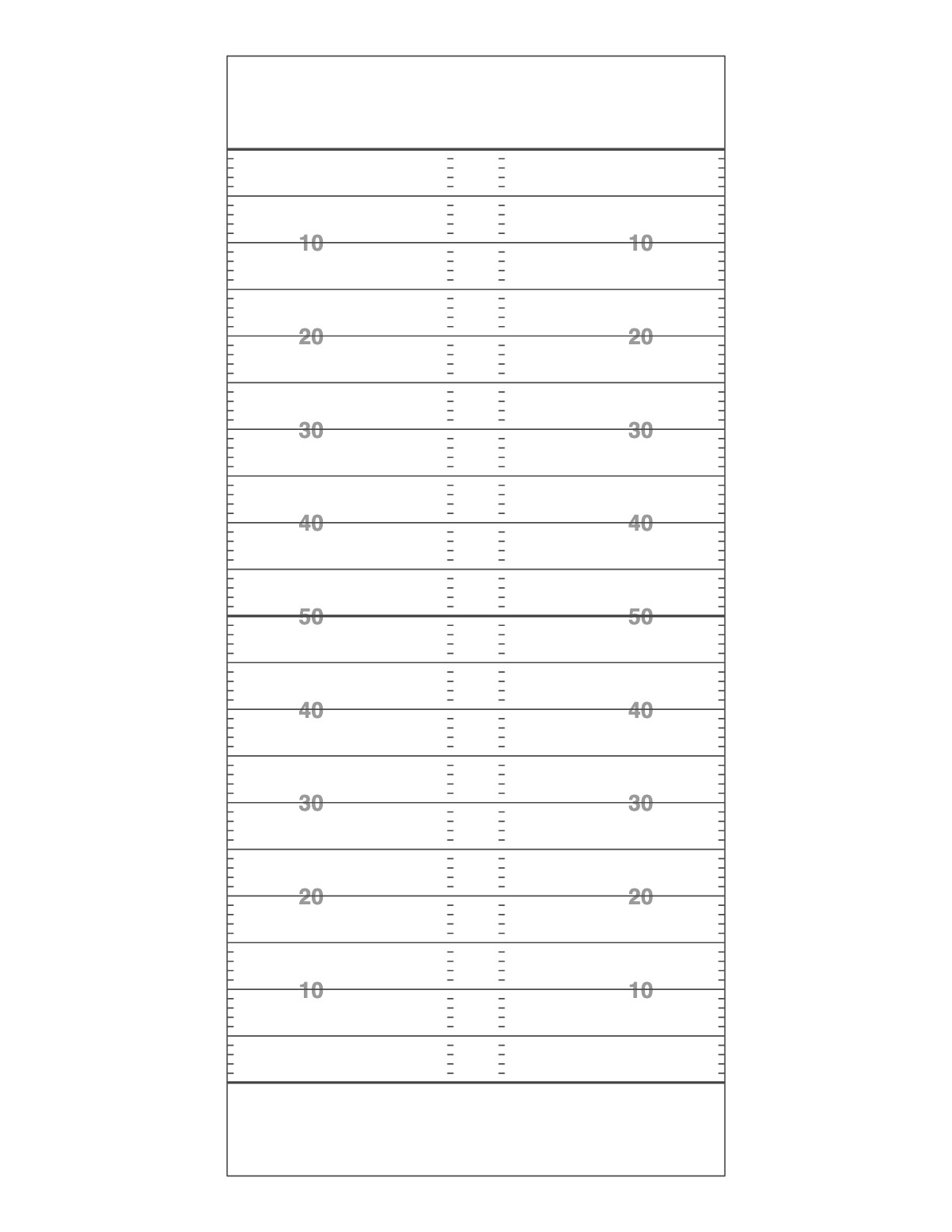 Football Field Diagram printable preview