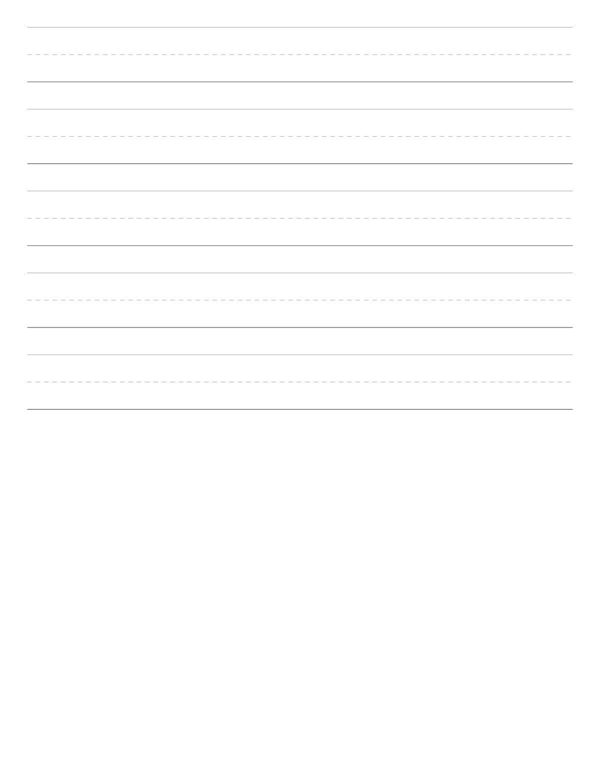 Kindergarten Writing Paper printable preview