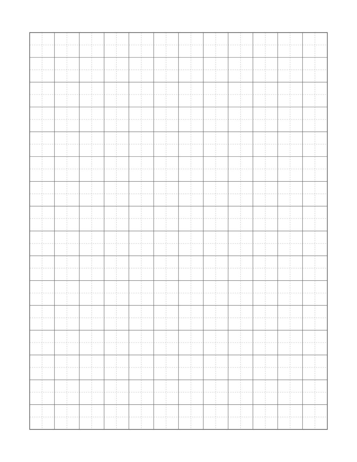 Tianzige Chinese Writing Paper printable preview