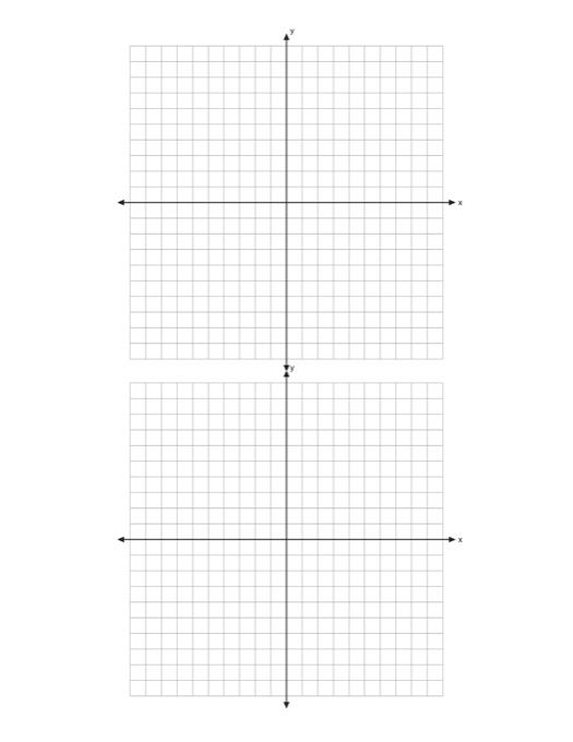Blank Coordinate Plane template preview