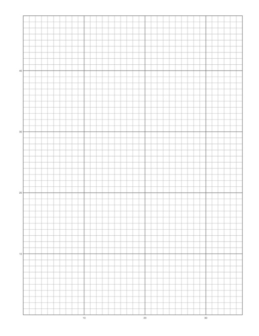 Crochet Graph Paper template preview