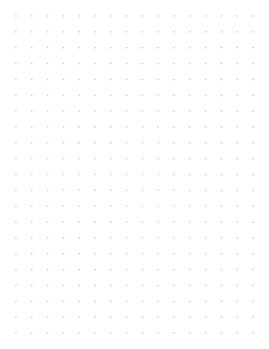 1/2 Inch Dot Paper template preview