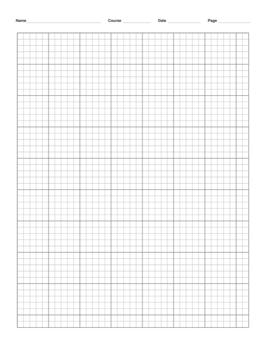 Engineering Paper template preview