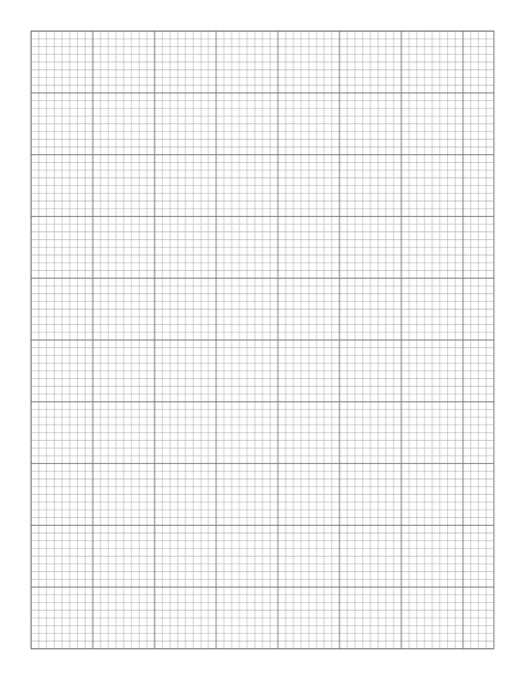 1/8 Inch Graph Paper template preview