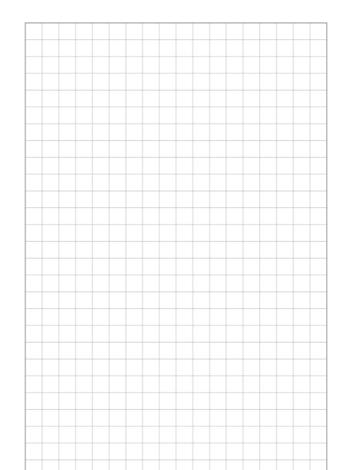 1 cm Graph Paper template preview