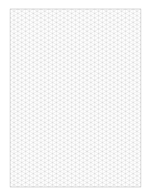 Isometric Graph Paper template preview