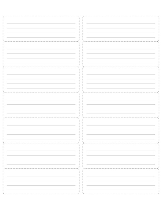 Labels (14 per Sheet) template preview