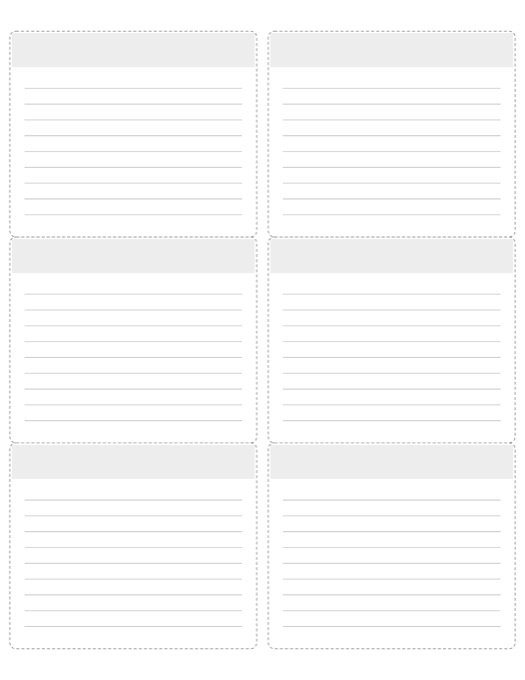 Labels (6 per Sheet) template preview