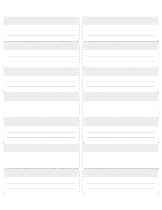 Pantry Labels template preview